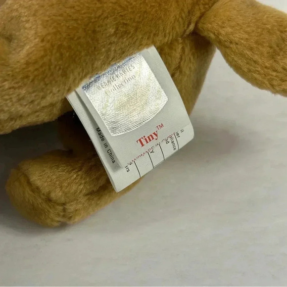 Ty Beanie Baby Tiny the Dog,  Chihuahua New MWMTs 7" 16cm Rare - Picture 3 of 9